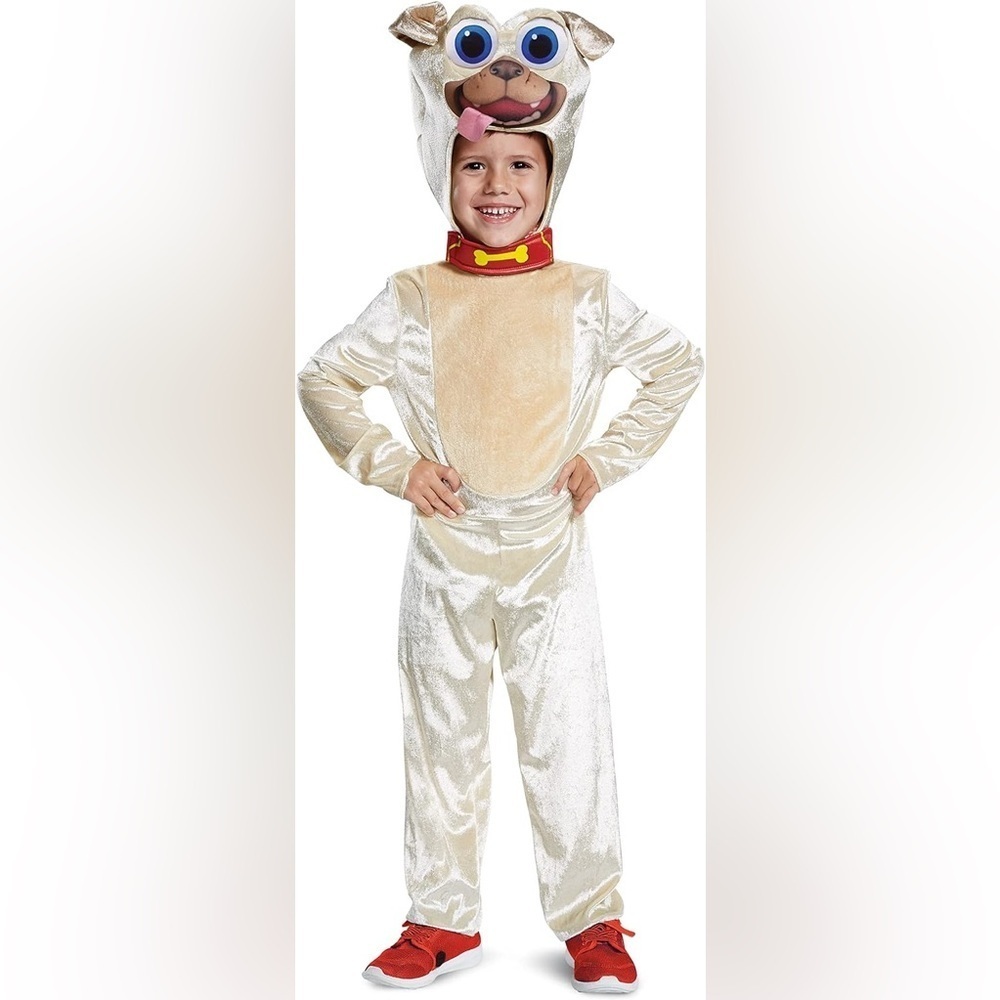 Disguise Puppy Dog Pals Child's Bingo Costume Brand New 3T-4T